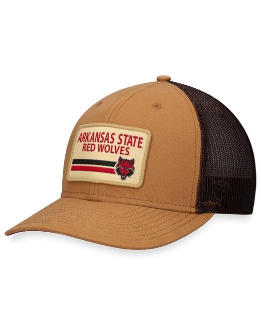 Top Of The World Arkansas State Red Wolves Strive Trucker Adjustable Hat