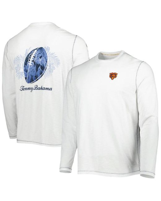 Tommy Bahama Chicago Bears Laces Out Billboard Long Sleeve T-shirt