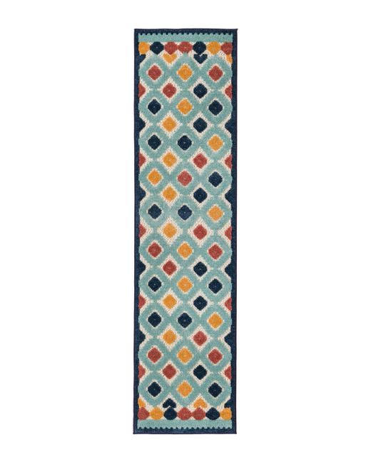 Bayshore Home Cayes Outdoor High-Low Pile Cay-08 Area Rug