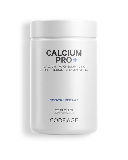 Codeage Calcium Supplement Magnesium Zinc Copper Boron Vitamin D3 K2 ct