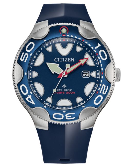 Citizen Eco-Drive Promaster Orca Rubber Strap Watch 46mm