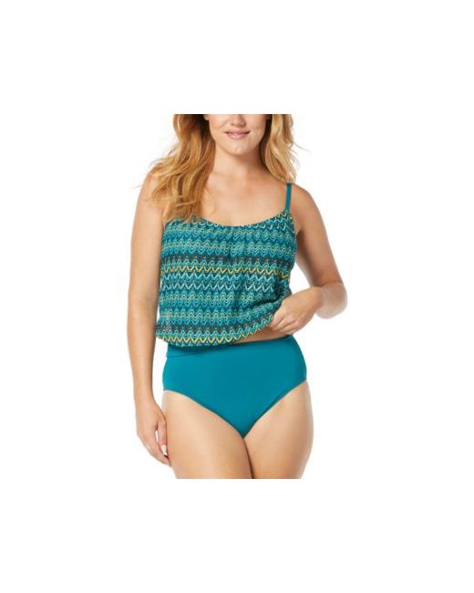 Coco Reef Laguna Crochet Tankini Top Bikini Bottom