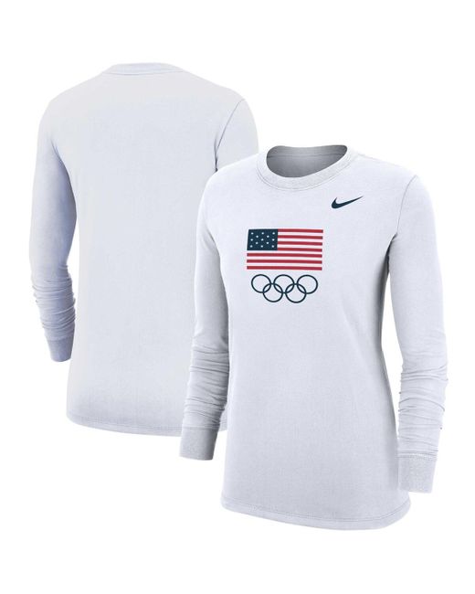 Nike Team Usa Core Long Sleeve T-shirt