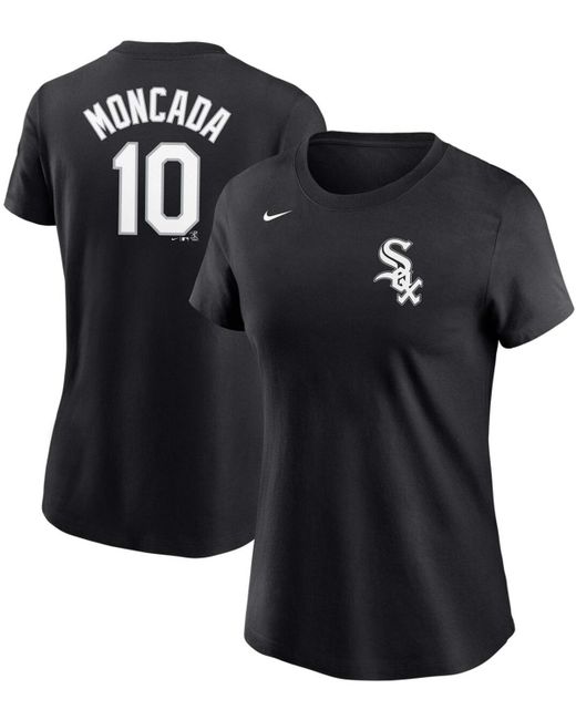Nike Yoan Moncada Chicago White Sox Name Number T-shirt