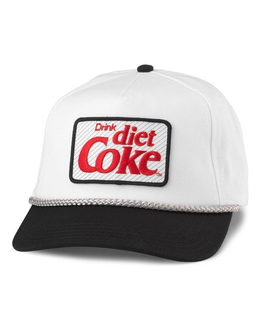 American Needle and Black Diet Coke Roscoe Adjustable Hat