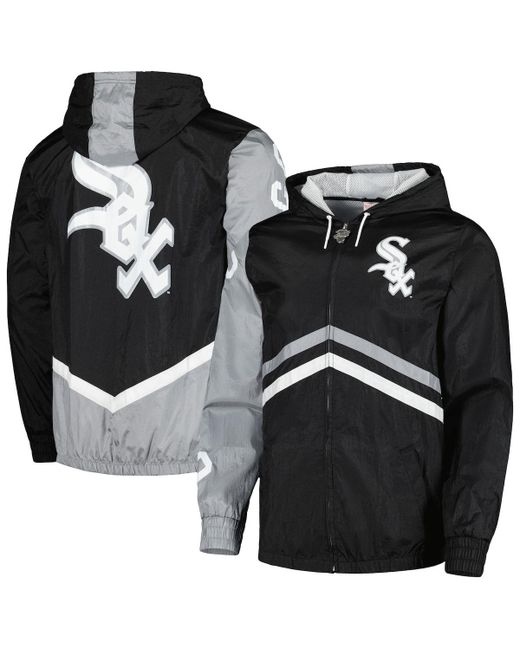 Mitchell & Ness Chicago White Sox Undeniable Full-Zip Hoodie Windbreaker Jacket