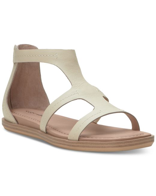 Lucky Brand Nayda T-Strap Gladiator Flat Sandals