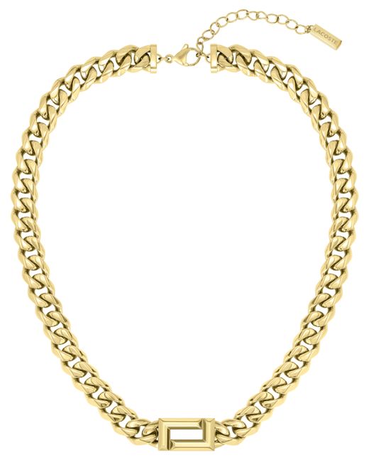 Lacoste Curb Chain Necklace
