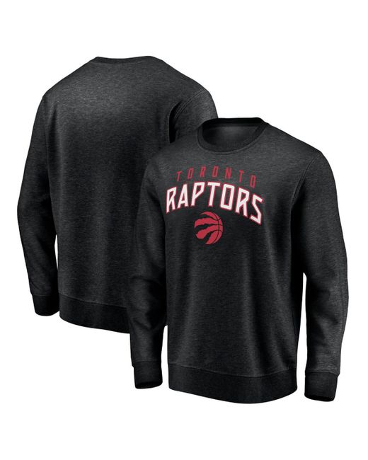 Fanatics Toronto Raptors Game Time Arch Pullover Sweatshirt