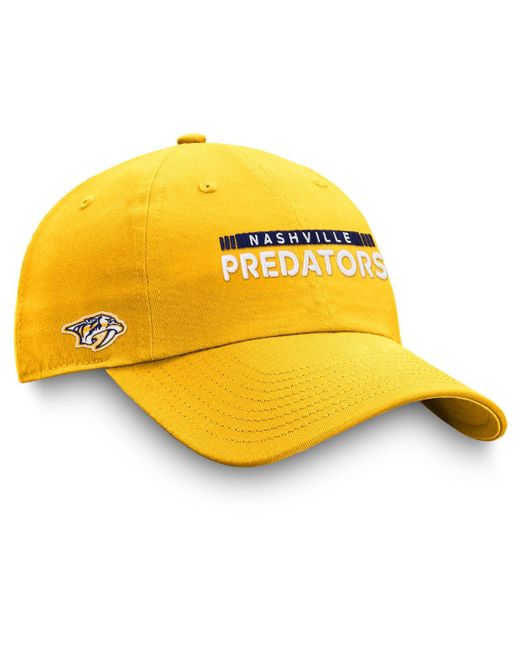 Fanatics Nashville Predators Authentic Pro Rink Adjustable Hat