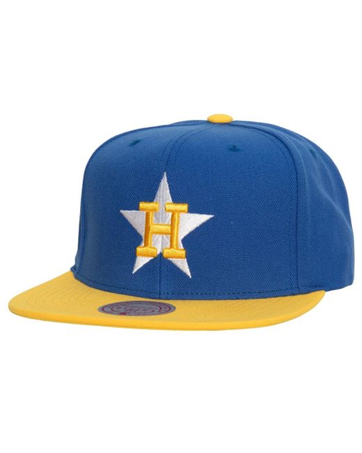 Mitchell & Ness Gold Houston Astros Hometown Snapback Hat