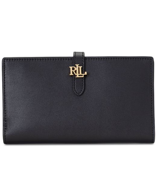 Lauren Ralph Lauren Logo Leather Bifold Wallet