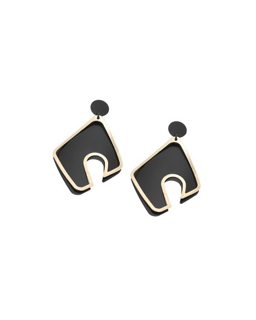 Sohi Abstract Drop Earrings