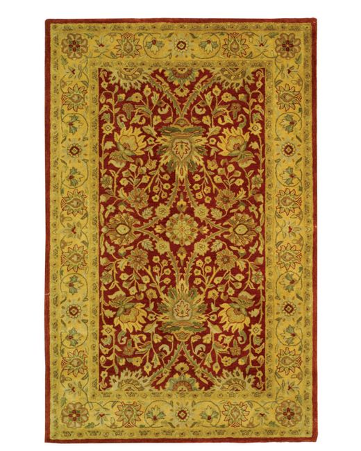 Safavieh Antiquity At249 and Gold 6 x 9 Area Rug