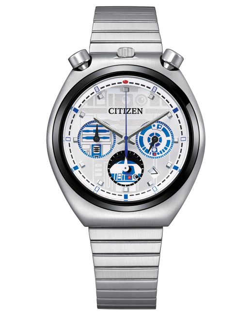 Citizen Star Wars R2-D2 Stainless Steel Bracelet Watch 38mm