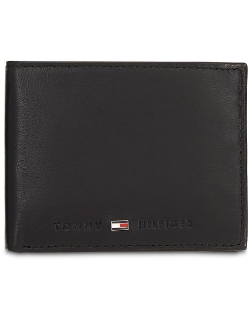 Tommy Hilfiger Brax Leather Rfid Traveler Wallet