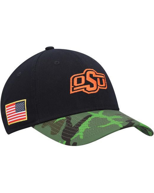 Nike and Camo Oklahoma State Cowboys Veterans Day 2Tone Legacy91 Adjustable Hat
