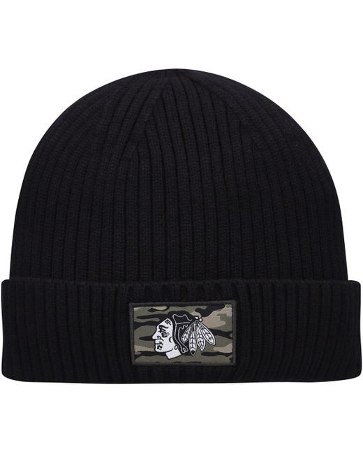 Adidas Chicago Blackhawks Military Appreciation Cuffed Knit Hat