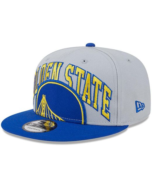 New Era Royal Golden State Warriors Tip-Off Two-Tone 9FIFTY Snapback Hat