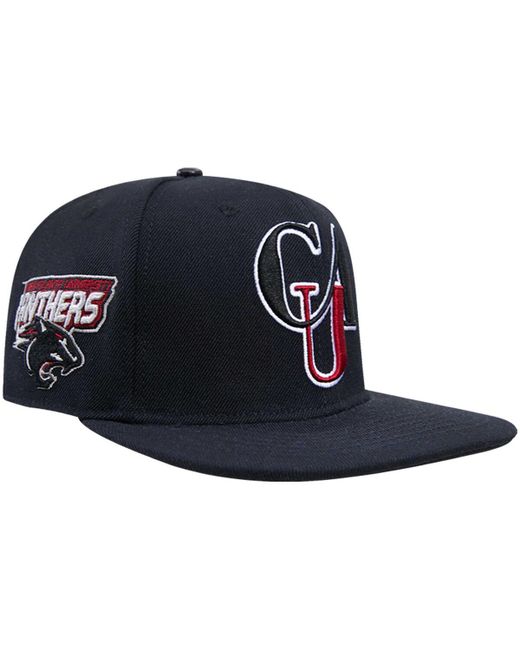 Pro Standard Clark Atlanta Panthers Arch Over Logo Evergreen Snapback Hat
