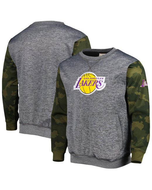 Fanatics Los Angeles Lakers Camo Stitched Sweatshirt
