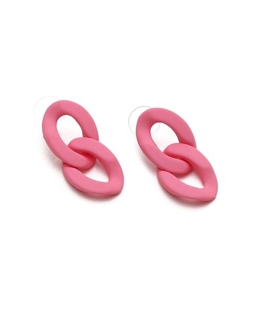 Sohi Chain-link Drop Earrings