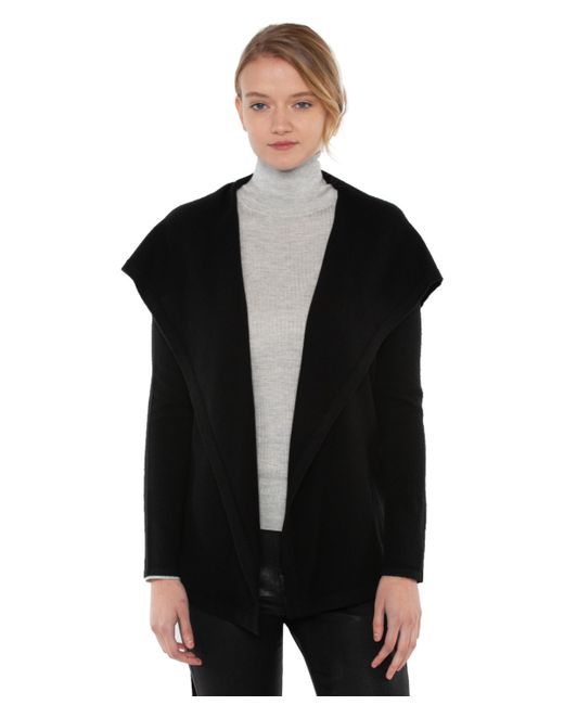 Jennie Liu 100 Pure Cashmere Long Sleeve Belted Cardigan Sweater