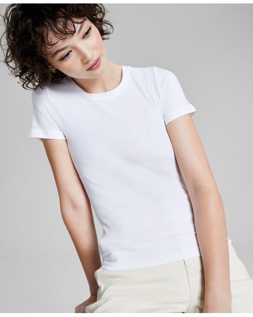 And Now This Seamless Short-Sleeve Top Created for