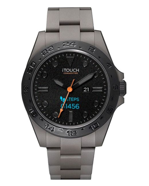 iTOUCH Connected Hybrid Smartwatch Fitness Tracker Case with Strap 42mm