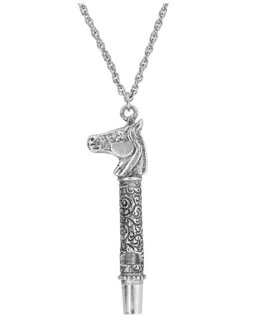 2028 Horse Head Whistle Necklace 30