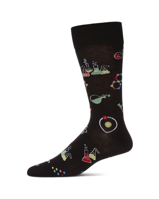 Memoi Cool Science Geek Novelty Crew Socks