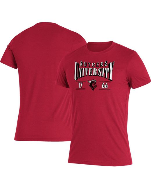 Adidas Rutgers Knights Along The Shadow Tri-Blend T-shirt