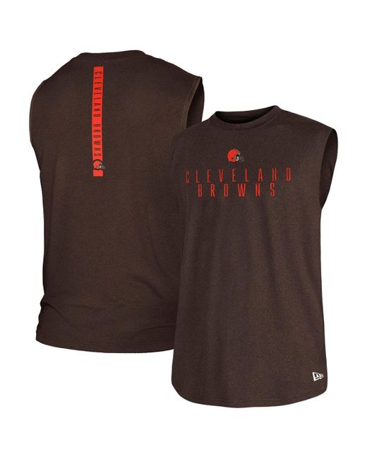 New Era Cleveland Browns Team Muscle Tank Top