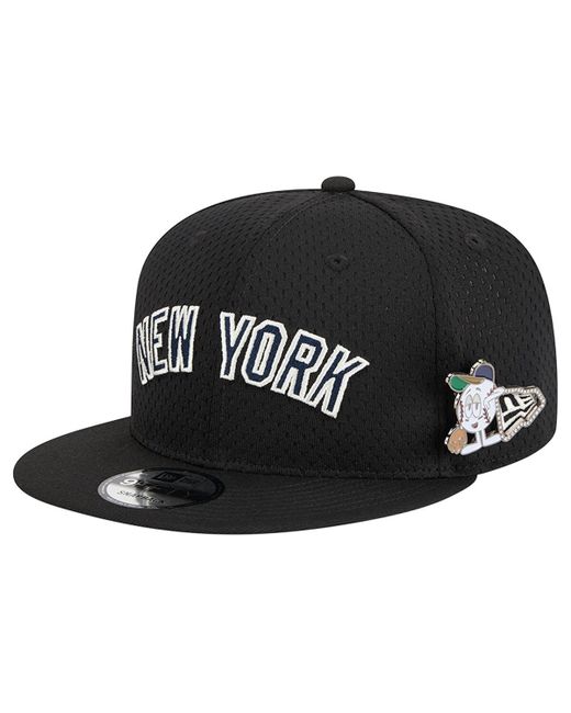 New Era New York Yankees Post Up Pin 9FIFTY Snapback Hat