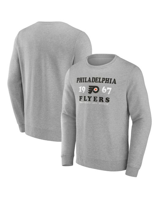 Fanatics Philadelphia Flyers Fierce Competitor Pullover Sweatshirt
