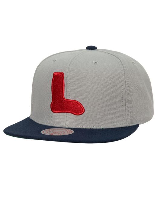 Mitchell & Ness Boston Red Sox Cooperstown Collection Away Snapback Hat