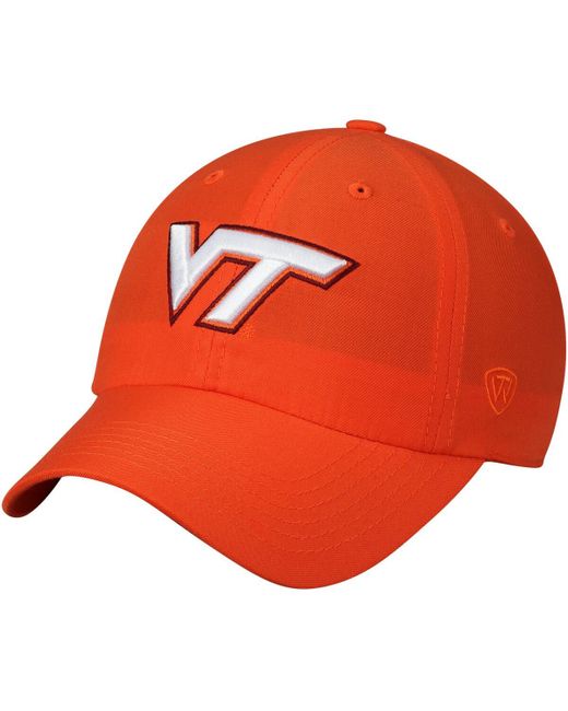 Top Of The World Virginia Tech Hokies Primary Logo Staple Adjustable Hat