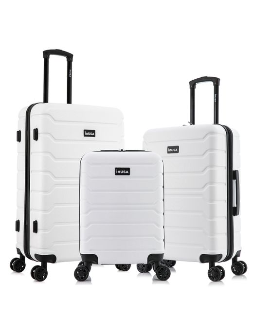 InUSA Trend Lightweight Hardside Spinner Luggage Set 3 piece