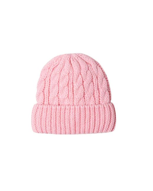 Style Republic Winter Cable Knitted Beanie Hat with Fleece Lining