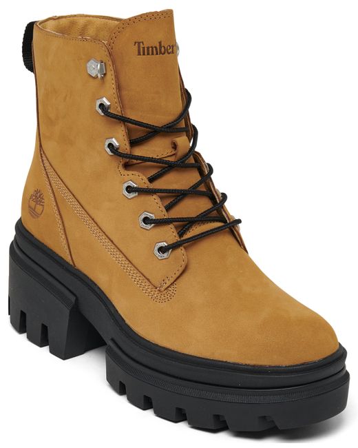 Timberland Everleigh 6 Lace-Up Boots from Finish Line
