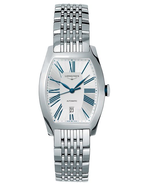 Longines Swiss Automatic Evidenza Stainless Steel Bracelet Watch 26x31mm