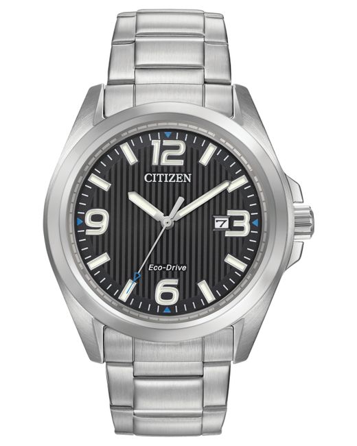 Citizen Eco-Drive Stainless Steel Bracelet Watch 43mm