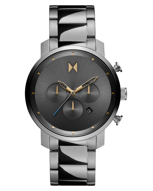 Mvmt Chronograph Stainless Steel Bracelet Watch 45mm