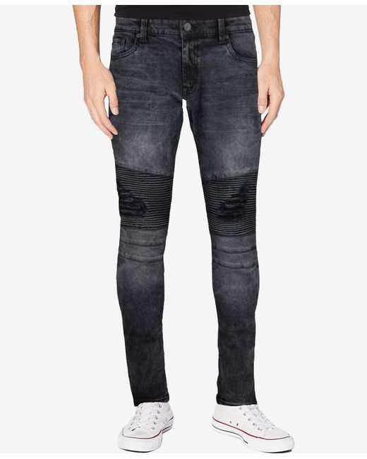 X-Ray Regular Fit Moto Jeans