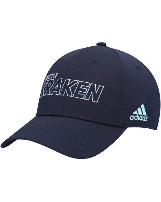 Adidas Seattle Kraken Team Bar Flex Hat