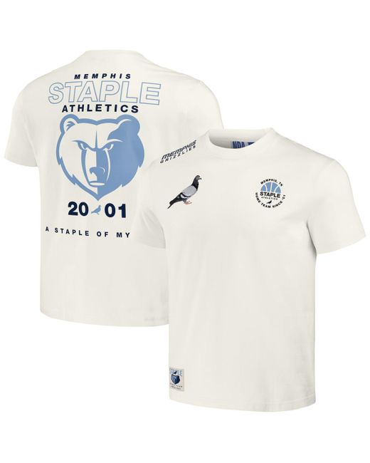Staple Nba x Distressed Memphis Grizzlies Home Team T-shirt