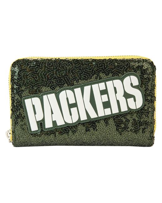 Loungefly Bay Packers Sequin Zip-Around Wallet
