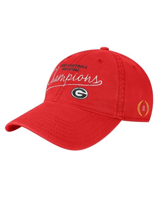 Legacy Athletic Georgia Bulldogs College Football Playoff 2022 National Champions Adjustable Hat