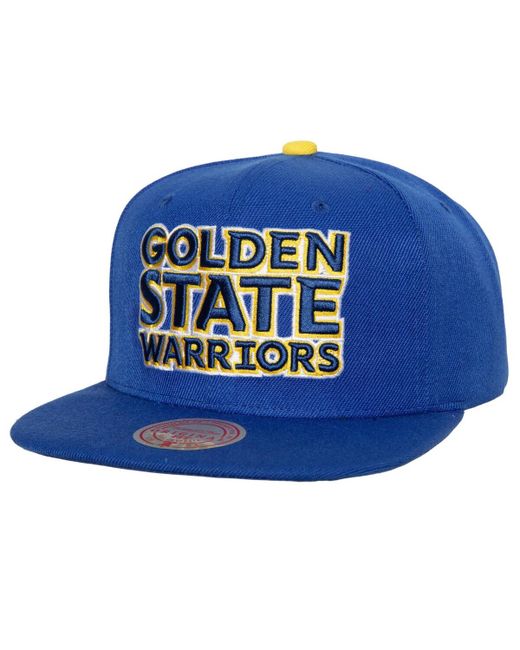 Mitchell & Ness State Warriors 2013 Nba Draft Commemorative Snapback Hat