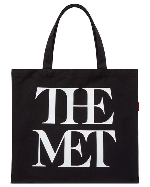 The Metropolitan Museum Of Art The Met Logo Canvas Tote Bag
